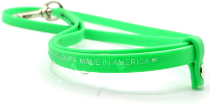 Jelly Pet Grooming Loop for Dogs, Fits Most Pet Grooming Tubs/Tables, Easy to Clean, Waterproof & Durable Noose Loop, Stronger than Leather, Made in the USA, 3/8" X 18’’ and 24"