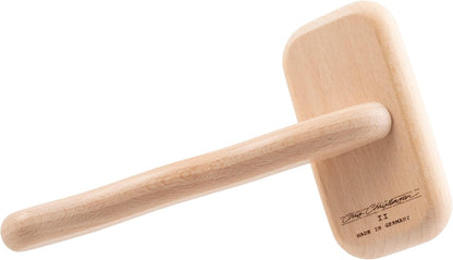 Mark II Slicker Brush, Groom like a Professinal, Stainless Steel Pins, Lightweight Beech Wood Body, Ground and Polished Tips, Small