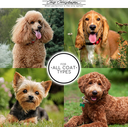 Mark II Slicker Brush, Groom like a Professinal, Stainless Steel Pins, Lightweight Beech Wood Body, Ground and Polished Tips, Small